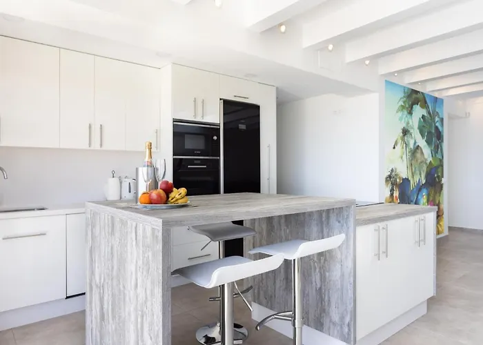 Duplex Moderno De Lujo Con Terraza, Vista Al Mar Y Wi-fi 600 Mb - Es-279-10 Apartmán Puerto de Santiago (Tenerife)